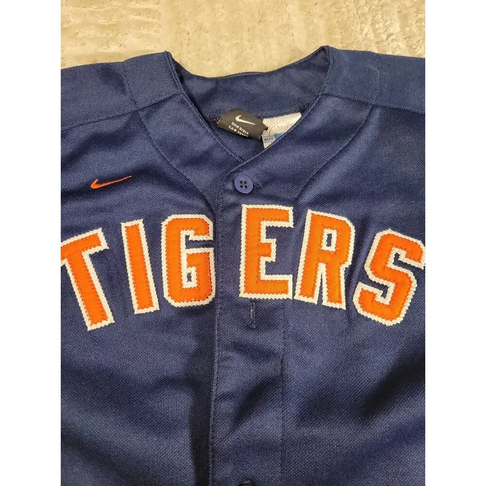 Nike Detroit Tigers Jersey baseball MLB Youth Size 4T Kids Toddlers Boys Child
